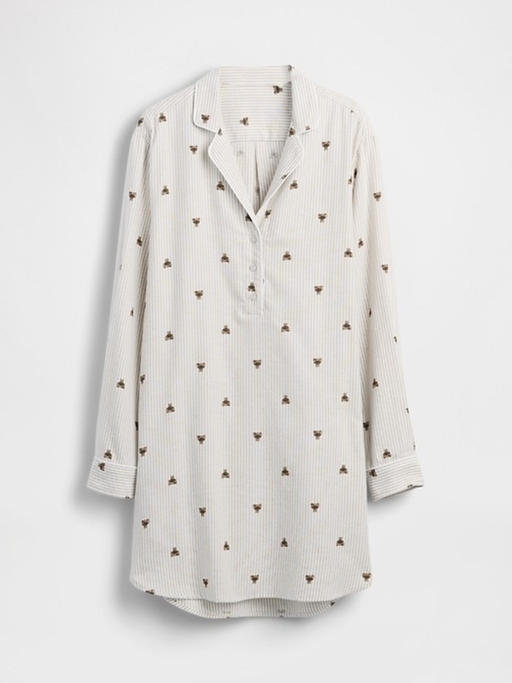 GAP Brannan Bear Softest Flannel PJ Dress